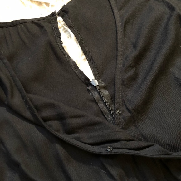 Jack by BB Dakota. Black Cold-Shoulder Bell Bottom Romper. NWT - Picture 3 of 5